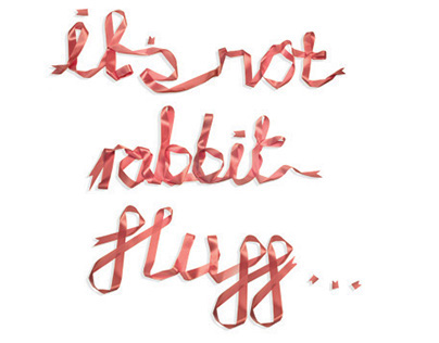 It's not rabbit fluff...