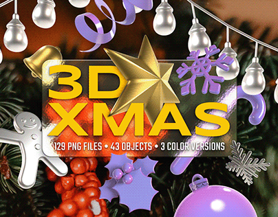 3D XMAS - Rendered Christmas Things