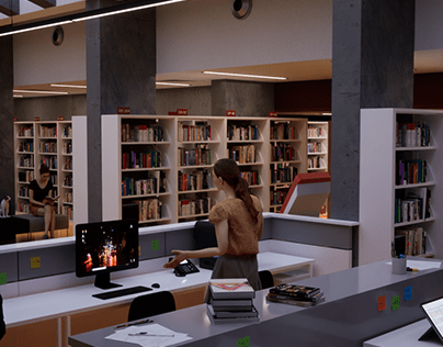 Bilgi University Library - Virtual Tour Project
