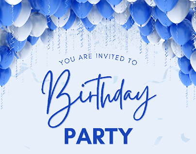 Birthday Party Invitation card