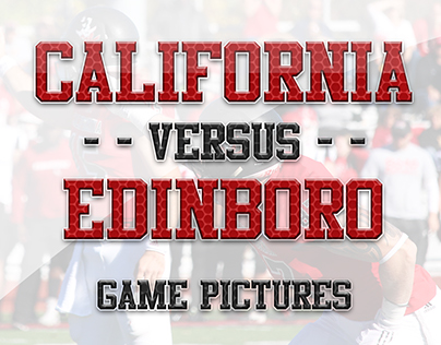 CalU vs Edinboro Football
