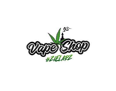 Propozycja Loga dla Vape Shop #Zielarz
