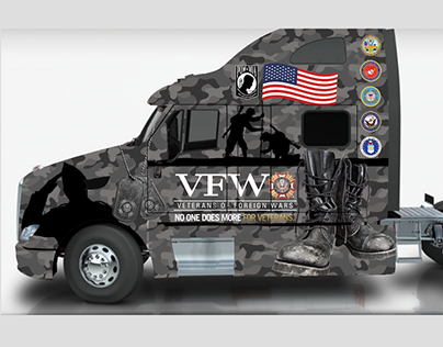 VFW Truck Wrap