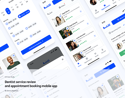 UX Case Study - Dentist Appointment Booking App