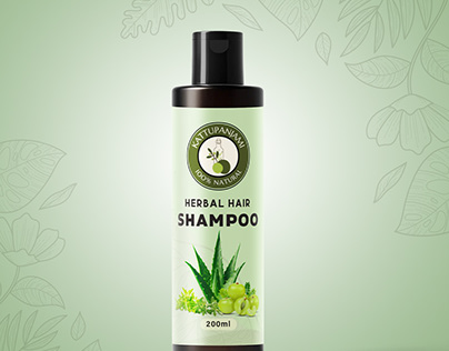 shampoo product & poster design