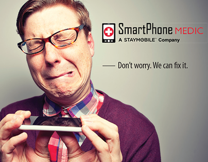Print ad for SmartPhone Medic