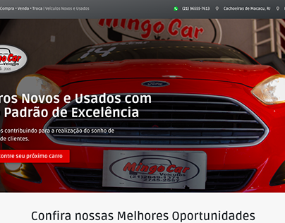 Project thumbnail - Site para Agência de Carros