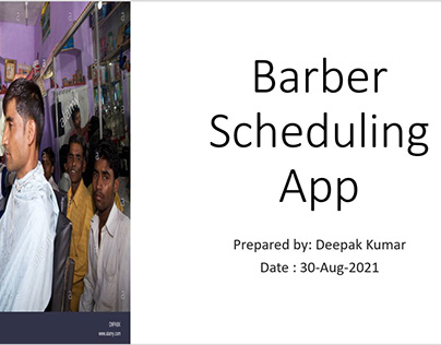 Barber Scheduling App