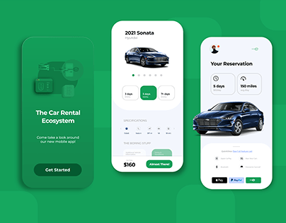 Enterprise Car Rentals | Mobile App Redesign