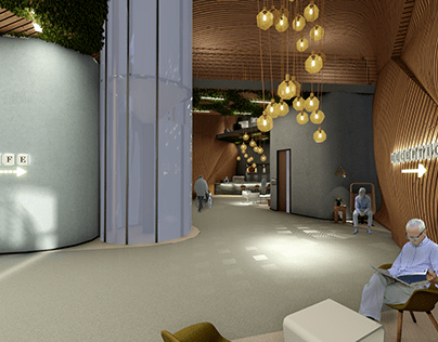 Behavioral Health Facility Lobby Design Collab Project