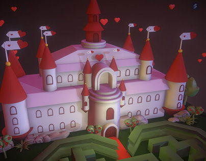 red heart castle
