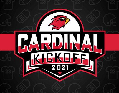 Cardinal Kickoff Logo + Digital Graphics