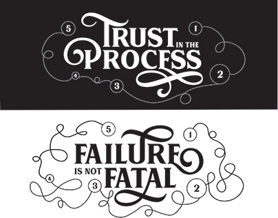 Trust the Process, Failure is not Fatal