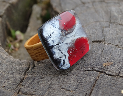 "Fusion of Colors" Ring