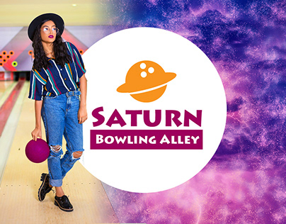 Saturn Bowling Alley_Branding