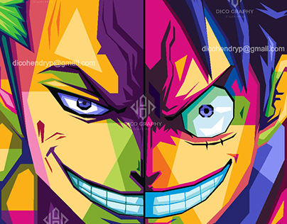 Zoro x Luffy One Piece