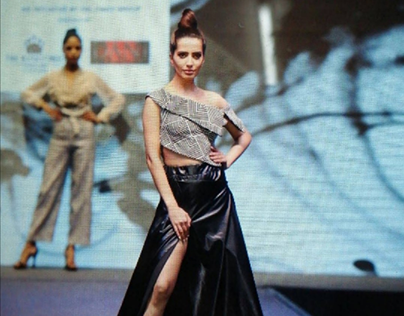 Garment display at Delhi Times Fashion Week 2020