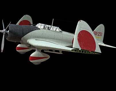 Japanese carrier bomber Aichi D3A Val