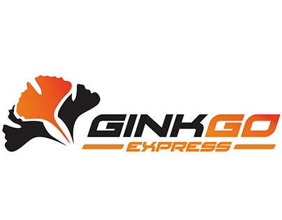 Projekt logo wykonany dla firmy transportowej GinkGO