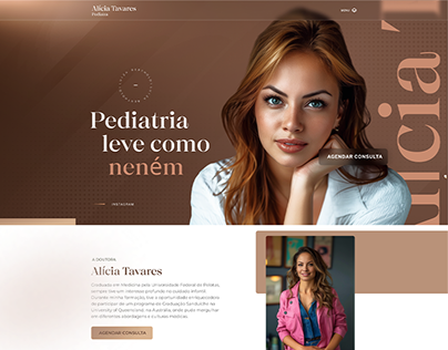 Project thumbnail - Página de Vendas - Dra Alícia Tavares