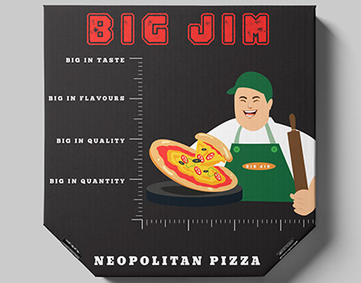 PACKAGING DESIGN FOR A NEOPOLITAN PIZZERIA