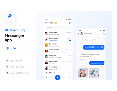 Messenger App UI Case Study