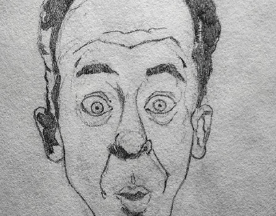 Don Knotts caricature portrait