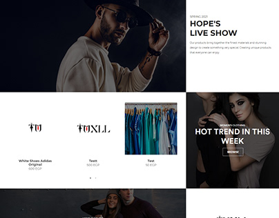 The Tailorist - Fashion Ecommerce Website