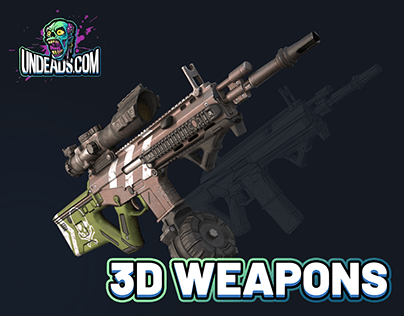 Undeads 3D Weapons