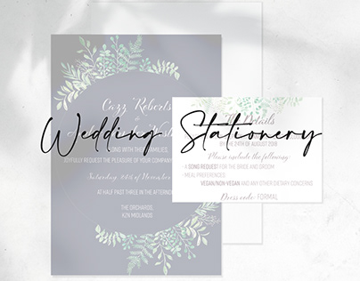 Wedding Stationery