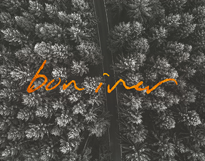 Cover CD of Bon Iver