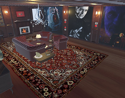 [Group Project] VR Environment: Christopher Lee Room