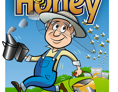 beekeeper illustration