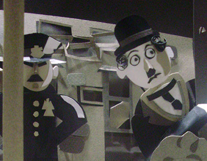 Paper Art - Chaplin