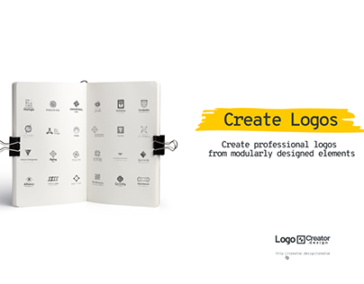 Create Logos from Modularly Designed Graphic Items