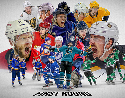 Stanley Cup Playoffs  17 Team Designs & Wallpaper on Behance