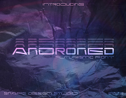 Androned - Futuristic Font