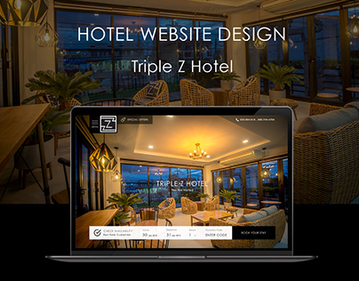 Landing Page - Hotel Website