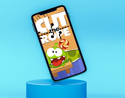 SCREEN REDESIGN FOR GAME " CUT THE ROPE "