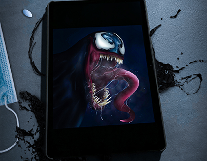 Illustration digital Venom