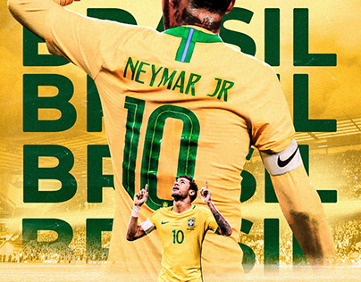 Digital Art - Neymar Jr.