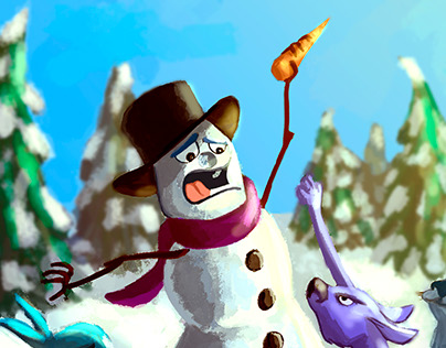 Wacom Winter Contest - Snowman