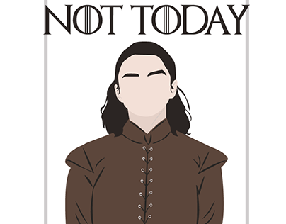 Arya Stark - Not today