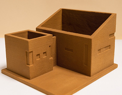3D printed Ceramic house