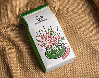 Very Organic Coffee Brand Design