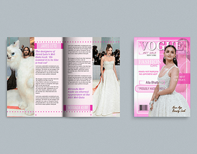 Vogue Magazine Design
