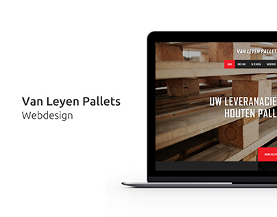 Van Leyen Pallets - Webdesign