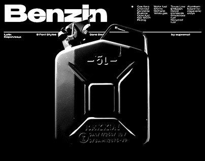 Benzin Typeface
