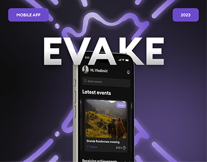 EWAKE | UX/UI | Mobile app