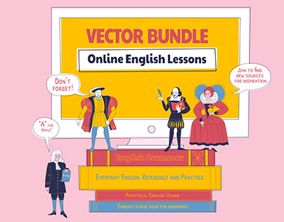 English Lesson Vector Bundle